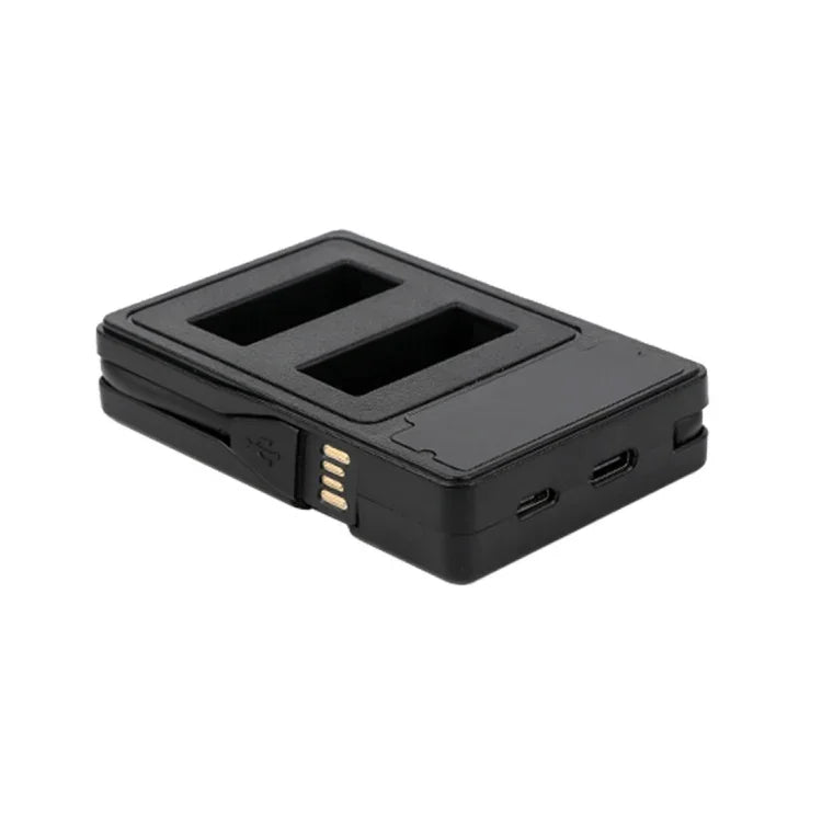 LCD画面付きデュアルバッテリーチャージャー 充電容量表示 GoPro HERO9 Black / HERO10 Black対応, 充電容量表示付き
