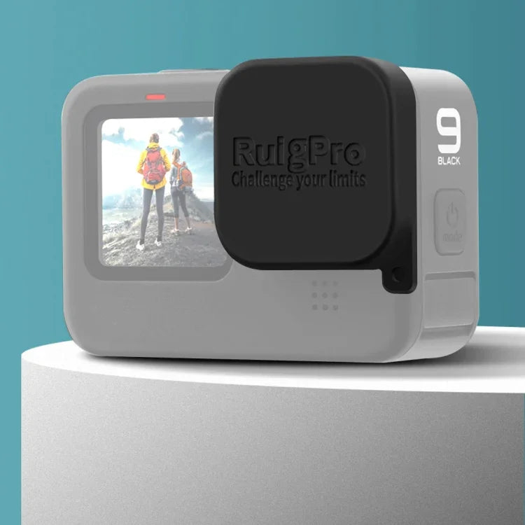 RUIGPRO GoPro HERO10 Black / HERO9 Black 用ソフトラバー傷防止カメラレンズ保護キャップ、GoPro HERO9 Black 用