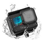 GoPro HERO10 Black / HERO9 Black用バックル付き50m防水ハウジング保護ケース、50m防水ケース