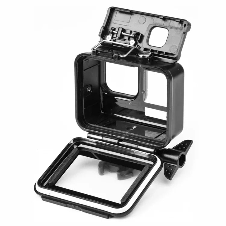 GoPro HERO10 Black / HERO9 Black用バックル付き50m防水ハウジング保護ケース、50m防水ケース