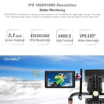 FEELWORLD F6 1920x1080 5.5インチIPSスクリーン HDMI 4Kカメラフィールドモニター、F6