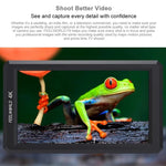 FEELWORLD F6 1920x1080 5.5インチIPSスクリーン HDMI 4Kカメラフィールドモニター、F6