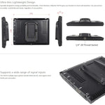 FEELWORLD FW759 1280x800 7インチ IPSスクリーン 超薄型 HD カメラフィールドモニター, FW759