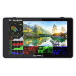 FEELWORLD LUT6 1920x1080 2600ニット 6インチ IPSスクリーン HDMI 4K タッチコントロール カメラフィールドモニター、LUT6