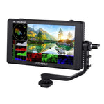 FEELWORLD LUT6 1920x1080 2600ニット 6インチ IPSスクリーン HDMI 4K タッチコントロール カメラフィールドモニター、LUT6