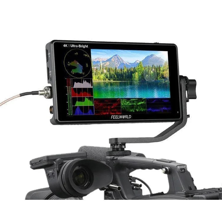 FEELWORLD LUT6S 1920x1080 2600ニット 6インチIPSスクリーン HDMI 4Kタッチスクリーン SDI HDIカメラフィールドモニター、LUT6S