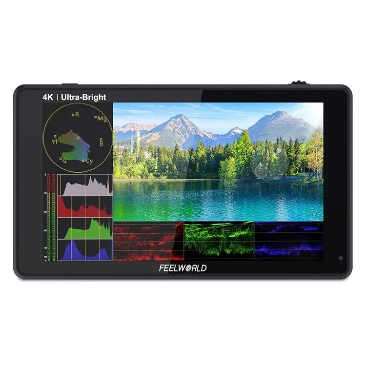 FEELWORLD LUT6S 1920x1080 2600ニット 6インチIPSスクリーン HDMI 4Kタッチスクリーン SDI HDIカメラフィールドモニター、LUT6S