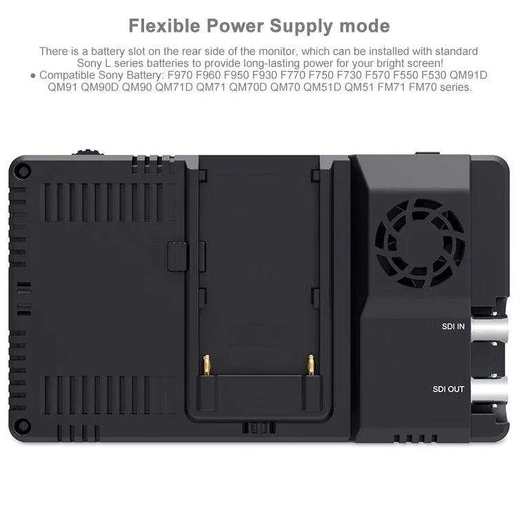 FEELWORLD LUT6S 1920x1080 2600ニット 6インチIPSスクリーン HDMI 4Kタッチスクリーン SDI HDIカメラフィールドモニター、LUT6S
