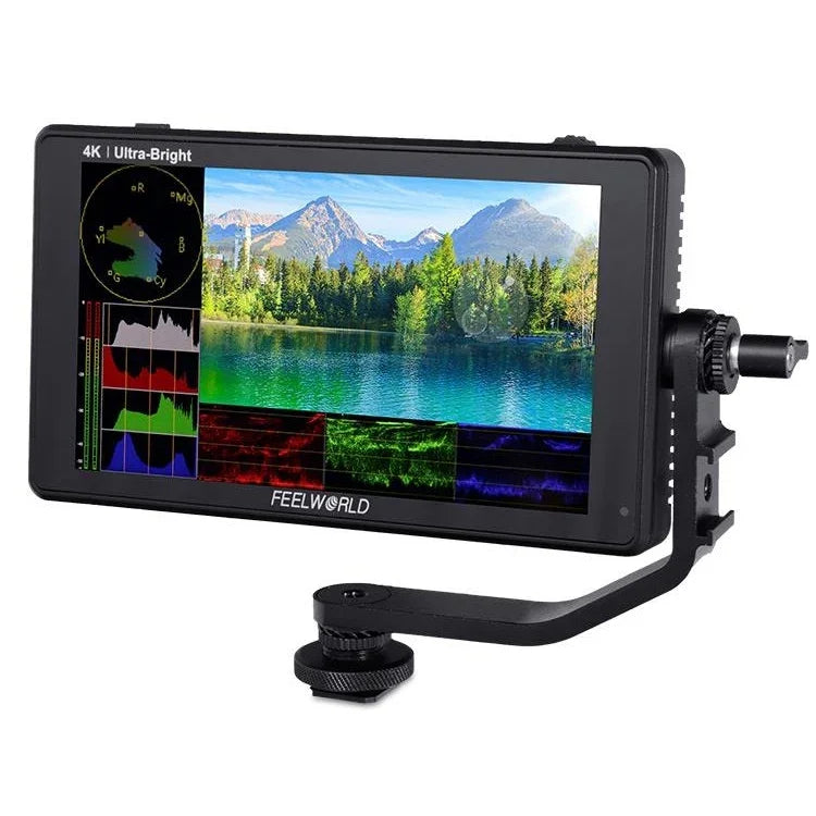 FEELWORLD LUT6S 1920x1080 2600ニット 6インチIPSスクリーン HDMI 4Kタッチスクリーン SDI HDIカメラフィールドモニター、LUT6S