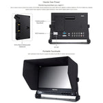 SEETEC P133-9HSD 1920x1080 13.3インチ放送レベルフルHDメディアフィルムカメラフィールドモニター、P133-9HSD