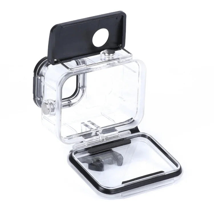 GoPro HERO10 Black / HERO9 Black用バックル付き45m防水ハウジング保護ケース、GoPro HERO9 Black用