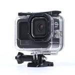 GoPro HERO10 Black / HERO9 Black用バックル付き45m防水ハウジング保護ケース、GoPro HERO9 Black用