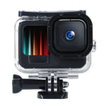 GoPro HERO10 Black / HERO9 Black用充電穴＆バックル付きショックプルーフ防塵ハウジング保護ケース