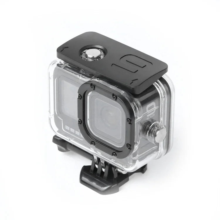 GoPro HERO10 Black / HERO9 Black用充電穴＆バックル付きショックプルーフ防塵ハウジング保護ケース