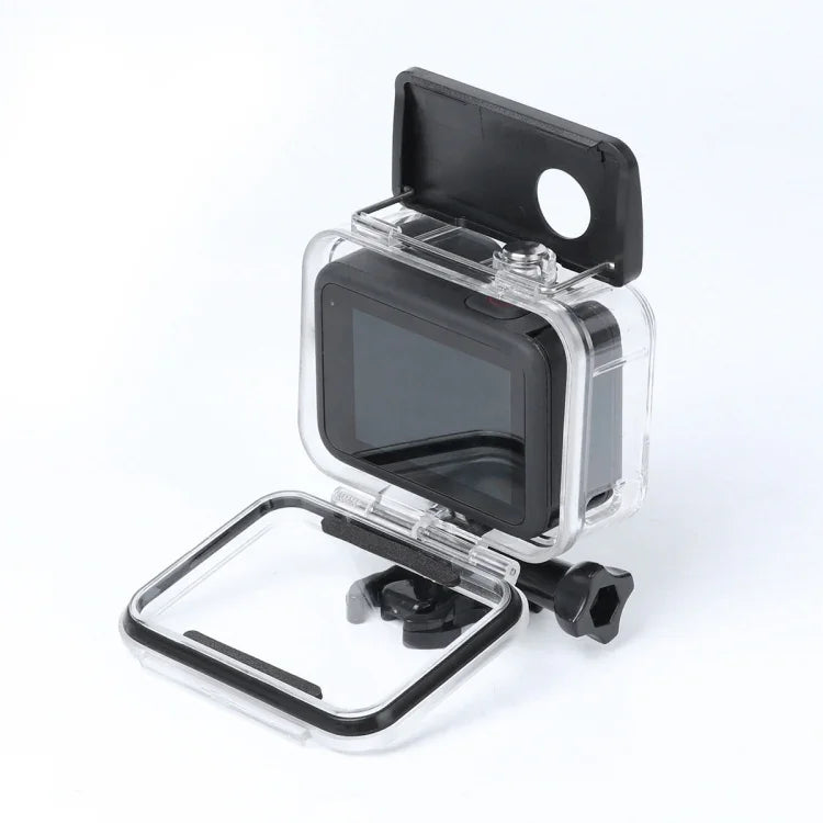 GoPro HERO10 Black / HERO9 Black用充電穴＆バックル付きショックプルーフ防塵ハウジング保護ケース