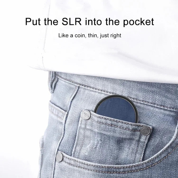 RUIGPRO GoPro HERO10 Black / HERO9 Black用 プロフェッショナル 52mm 10-in-1 UV+ND2+ND4+ND8+スター8++CPL+黄/赤/紫+10倍クローズアップレンズフィルター フィルターアダプターリング＆レンズキャップ付き