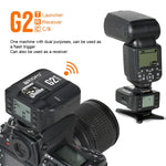TRIOPO G2 ワイヤレスフラッシュトリガー 2.4G 受信/送信両用 TTL 高速トリガー ニコンカメラ用, G2 ニコンカメラ対応