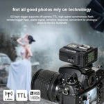 TRIOPO G2 ワイヤレスフラッシュトリガー 2.4G 受信/送信両用 TTL 高速トリガー ニコンカメラ用, G2 ニコンカメラ対応