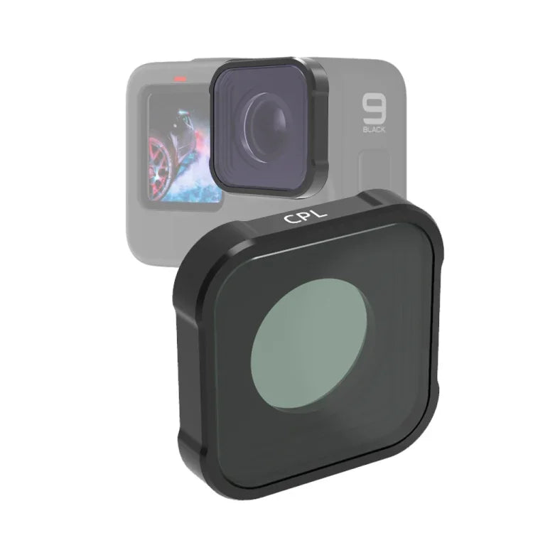 GoPro HERO13 Black /12 Black /11 Black /10 Black /9 Black用JSR KBシリーズCPLレンズフィルター、CPL