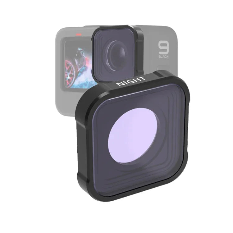 JSR KBシリーズ 夜間光害軽減レンズフィルター GoPro HERO13 Black /12 Black /11 Black /10 Black /9 Black 用、夜間