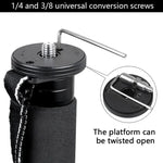BEXIN MCS285 Portable Travel Outdoor DSLR Camera Carbon Fiber Monopod Holder, MCS285
