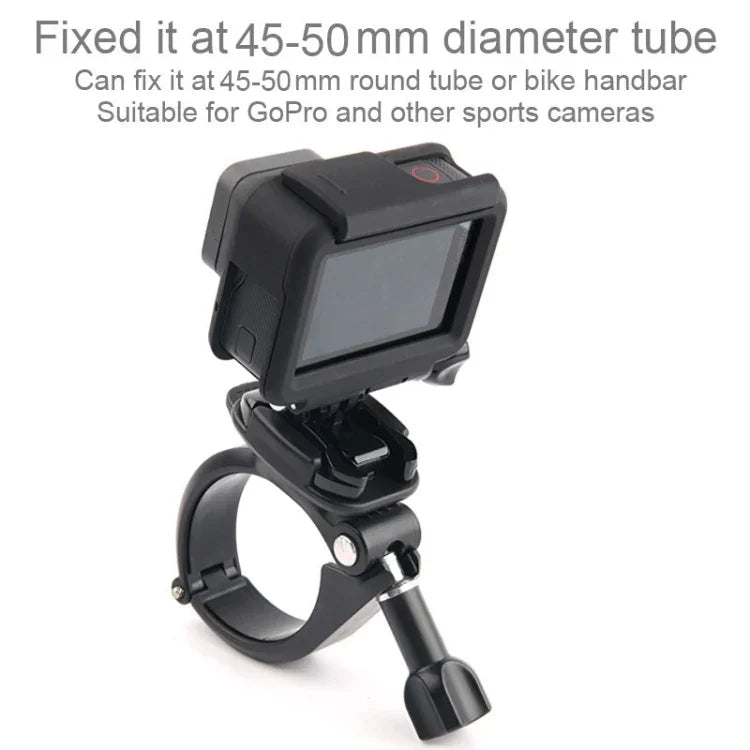 GP434 大型自転車・バイク用ハンドルバー固定マウント GoPro、Insta360、DJI他アクションカメラ対応、GP434