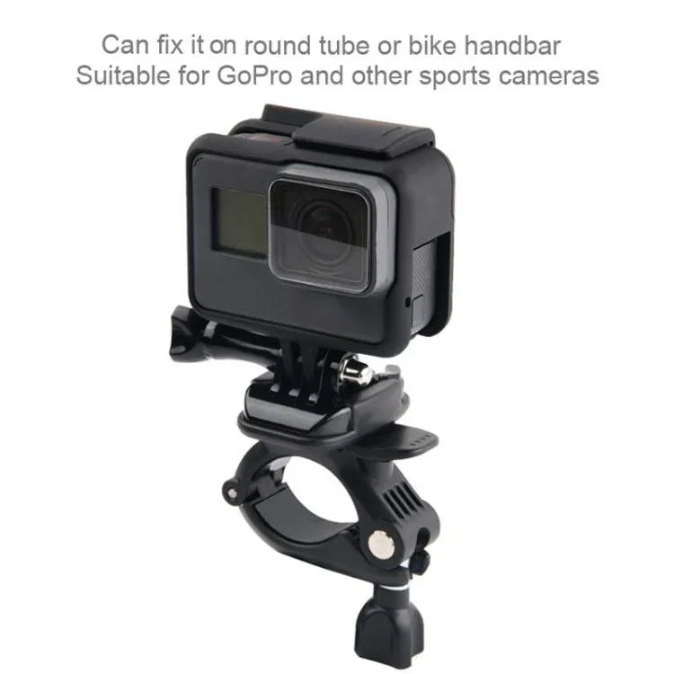 GP435 小型自転車・バイク用ハンドルバー固定マウント GoPro、Insta360、DJIおよびその他アクションカメラ対応, GP435