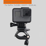 GP435 小型自転車・バイク用ハンドルバー固定マウント GoPro、Insta360、DJIおよびその他アクションカメラ対応, GP435