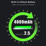 LUXCeO RGB カラフルフォト LEDスティックビデオライト APP制御 調節可能色温度 防水 ハンドヘルド LED フィルライト リモコン付き、P200 RGB