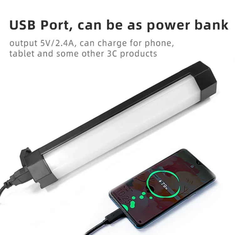 LUXCeO RGB カラフルフォト LEDスティックビデオライト APP制御 調節可能色温度 防水 ハンドヘルド LED フィルライト リモコン付き、P200 RGB
