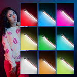 LUXCeO P7RGB Pro カラフルフォト LEDスティックビデオライト APP制御 調節可能色温度 防水 ハンドヘルド LED フィルライト リモコン付き、P7RGB Pro