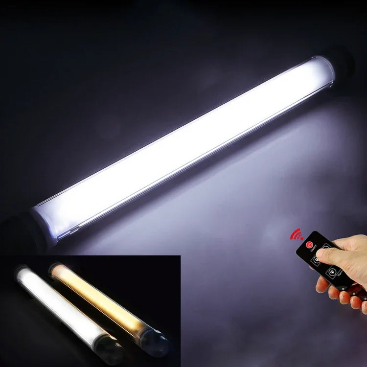 LUXCeO P7 デュアル色温度フォト LEDスティックビデオライト 防水 ハンドヘルド LED フィルライト リモコン付き、P7