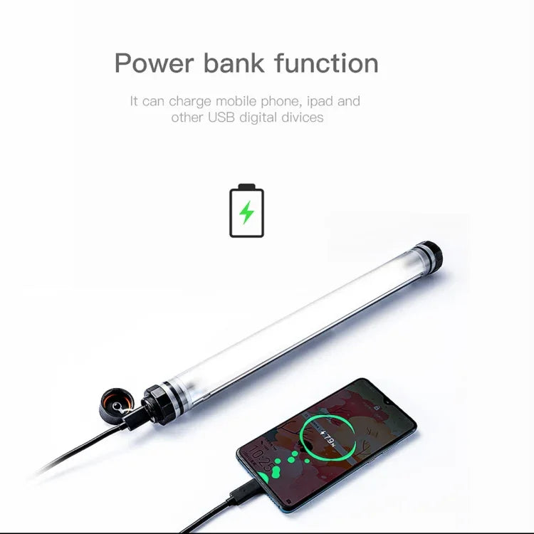 LUXCeO P7 デュアル色温度フォト LEDスティックビデオライト 防水 ハンドヘルド LED フィルライト リモコン付き、P7