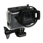 GoPro HERO5 スポーツアクションカメラ用 プロフェッショナル 58mm 16倍マクロレンズ クローズアップフィルター レンズベース＆アダプターリング＆レンズ保護キャップ＆紛失防止ハンドストラップ＆クリーニングクロス付き