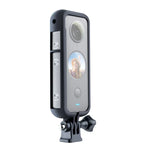 Insta360 One X2用 PCプラスチック保護フレームマウントケージ 三脚ベースアダプター付き, Insta360 One X2用