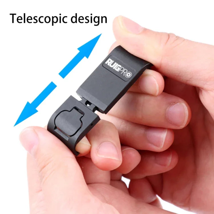 RUIGPRO アルミ合金バッテリーサイドインターフェースカバー GoPro HERO10 Black / HERO9 Black用, アルミ合金サイドカバー
