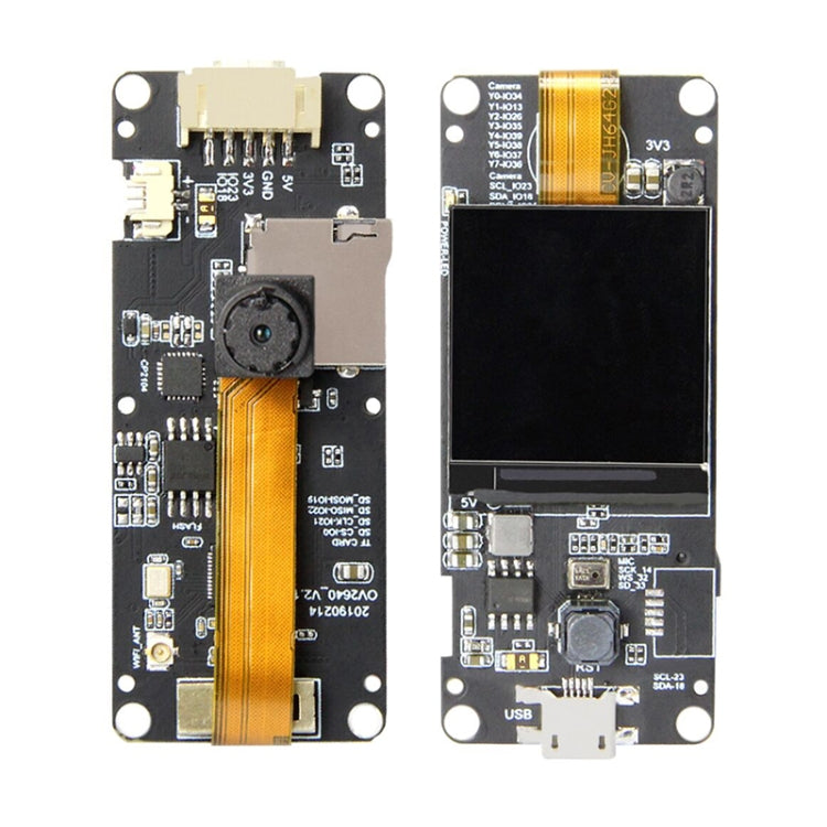 TTGO OV2640 標準拡張単レンズカメラモジュール T-Camera Plus ESP32-DOWDQ6 8MB SPRAM用、標準拡張単レンズ