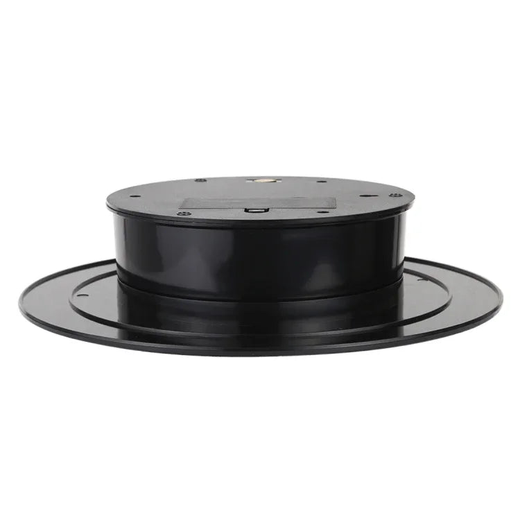 25cm 360度 電動回転 ミラー面 ターンテーブル ディスプレイスタンド ビデオ撮影小道具、耐荷重3kg、バッテリー駆動、25cm ミラー/バッテリー駆動(B)、25cm ミラー/バッテリー駆動(W)、25cm ミラー/バッテリー駆動(WB)