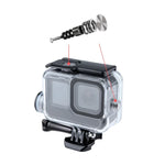 GoPro HERO10 Black / HERO9 Black 用 30m防水充電ハウジングケース バックル付き ベーシックマウント＆ネジ付き, GoPro HERO9 Black / 充電用