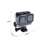 GoPro HERO10 Black / HERO9 Black 用 30m防水充電ハウジングケース バックル付き ベーシックマウント＆ネジ付き, GoPro HERO9 Black / 充電用