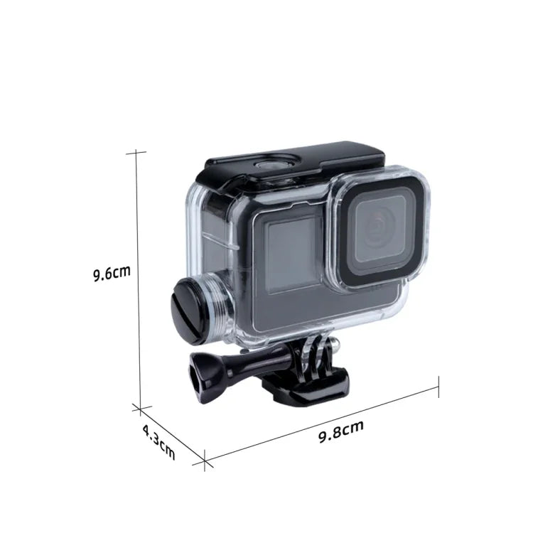 GoPro HERO10 Black / HERO9 Black 用 30m防水充電ハウジングケース バックル付き ベーシックマウント＆ネジ付き, GoPro HERO9 Black / 充電用