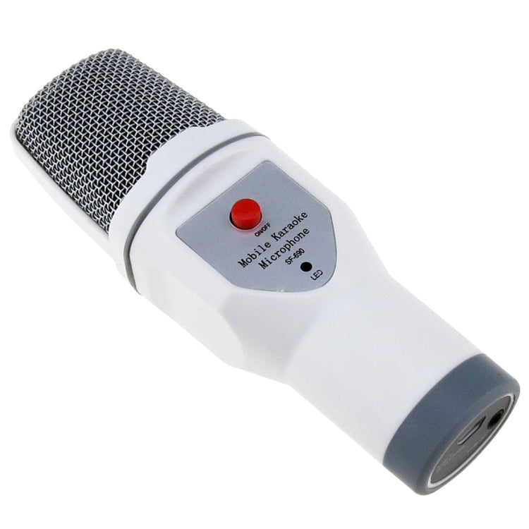 SF-690 携帯電話カラオケ録音コンデンサーマイク、プロフェッショナルカラオケライブチャットコンデンサーマイク