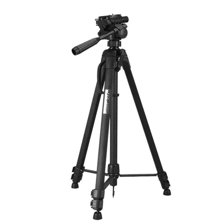 WeiFeng WT-3560 3段折りたたみ脚 ライブ配信用アルミ合金トライポッドマウント、WT-3560