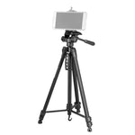 WeiFeng WT-3560 3段折りたたみ脚 ライブ配信用アルミ合金トライポッドマウント、WT-3560