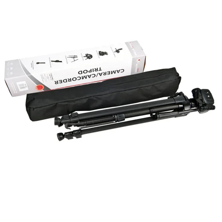 WeiFeng WT-3560 3段折りたたみ脚 ライブ配信用アルミ合金トライポッドマウント、WT-3560
