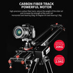 YELANGU L80TC 80cm 電動スライドレールトラック 2.4GHzリモコン付き SLRカメラ / ビデオカメラ用、L80TC 80cm