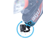 バタフライヘルメットマウントアダプター 3方向ピボットアーム＆Jフックバックル＆ロングスクリュー付き for GoPro, Insta360, DJI 他アクションカメラ, ピボットアーム＆Jフックバックル付きバタフライヘルメットマウント