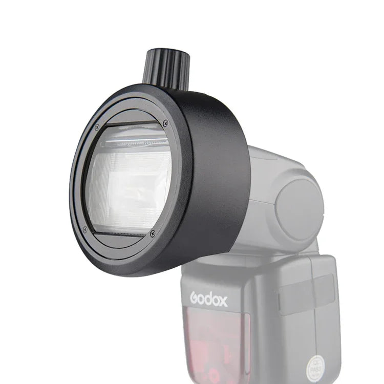 Godox TT685 / V860II / V350 / TT600用 Godox S-R1 フラッシュスピードライト ラウンドシェイプアダプター, S-R1