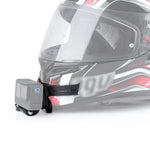 GoPro、Insta360、DJIおよびその他のアクションカメラ用Jフックバックル付きヘルメットマウント, ヘルメットマウント