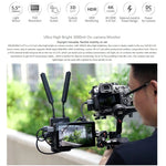 FEELWORLD LUT5 5.5インチ 超高輝度3000nit タッチスクリーン DSLRカメラ用フィールドモニター、LUT5